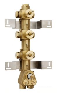 Скрытая часть термостата Bossini Z030202000 на три потребителя